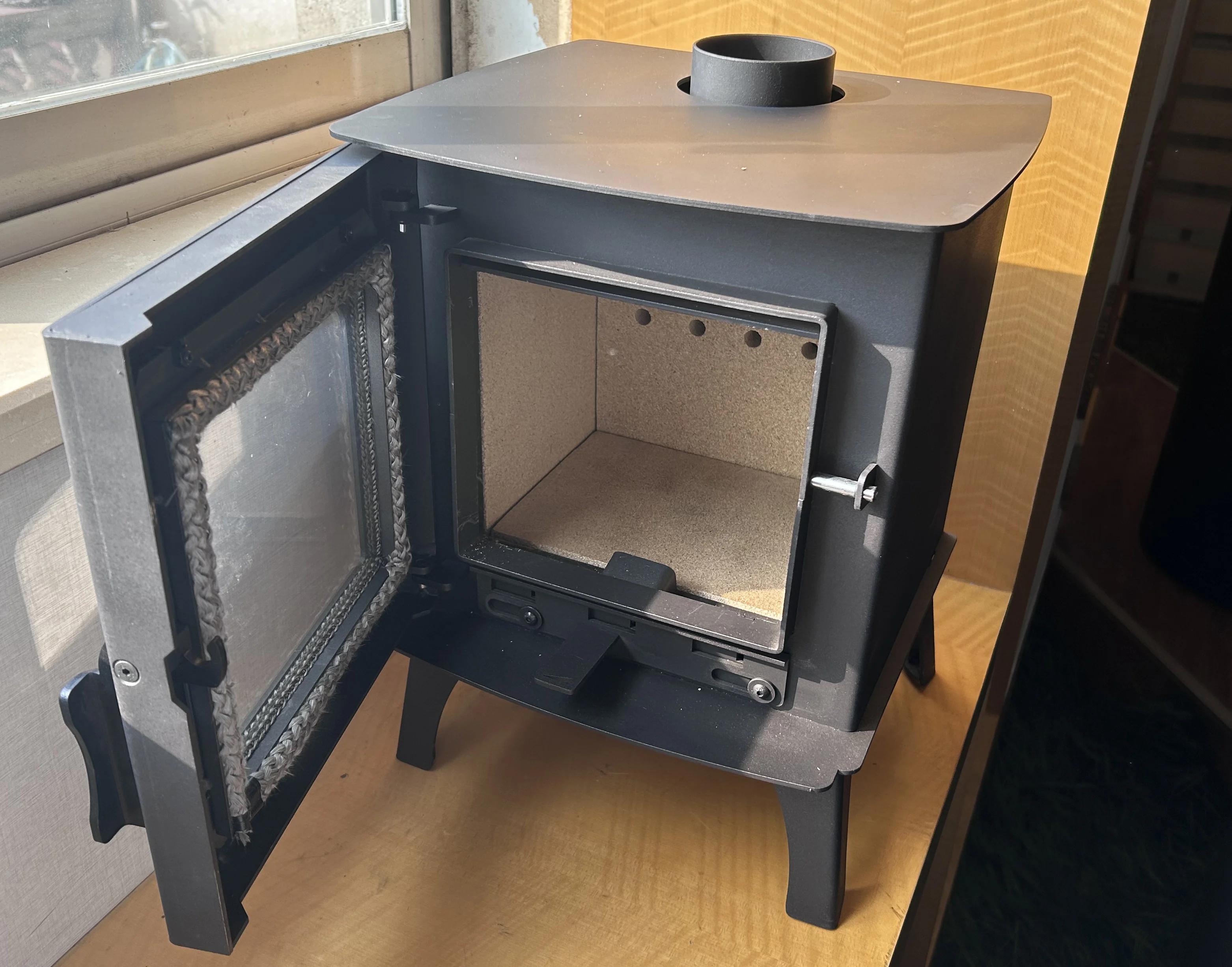 Mini Stufa A Legna Da Campeggio FEBTECH – Portatile In Acciaio, Ideale Per Esterni E Tenda
