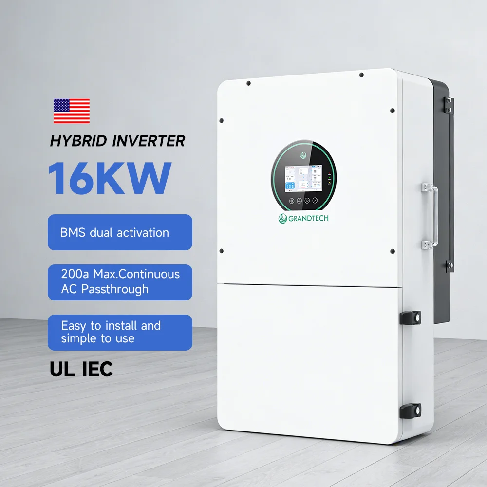 عاكس هجين عالي الأداء من شركة SRNE بسعة 12 كيلوواط و14 كيلوواط و16 كيلوواط و15 كيلوواط و18 كيلوواط، عاكس أحادي الطور وذو طورين منفصلين، عاكس منخفض الجهد متوفر في المخزون للطاقة الشمسية