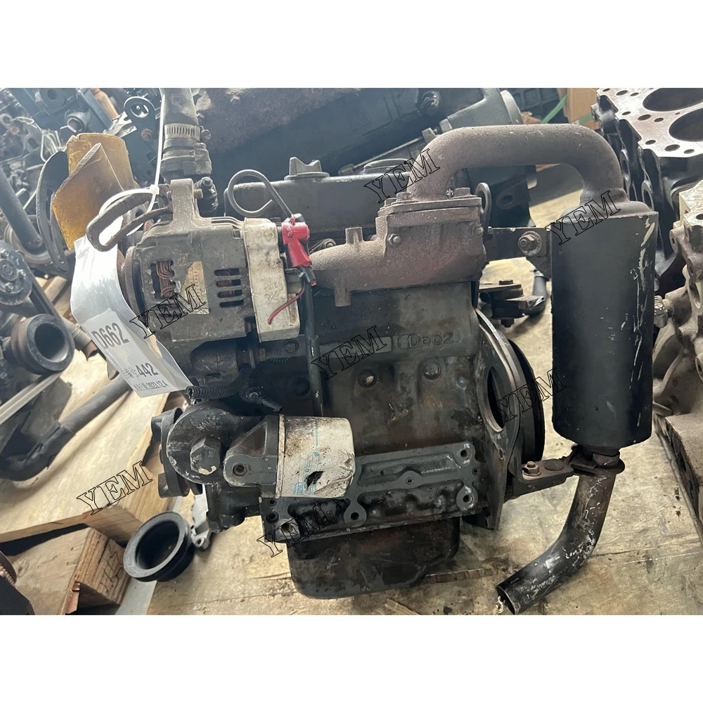 Used D662 Complete Engine Assembly for Kubota Parts Genuine Engine Parts