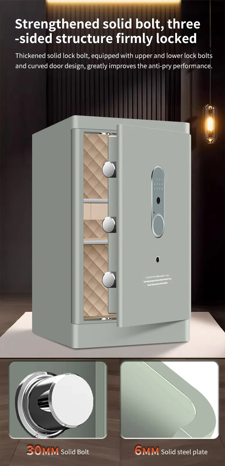 CEQSAFE Home Office All-Steel Anti-Theft Safe Fingerprint Password & TUYA APP WIFI SAFE BOX supplier