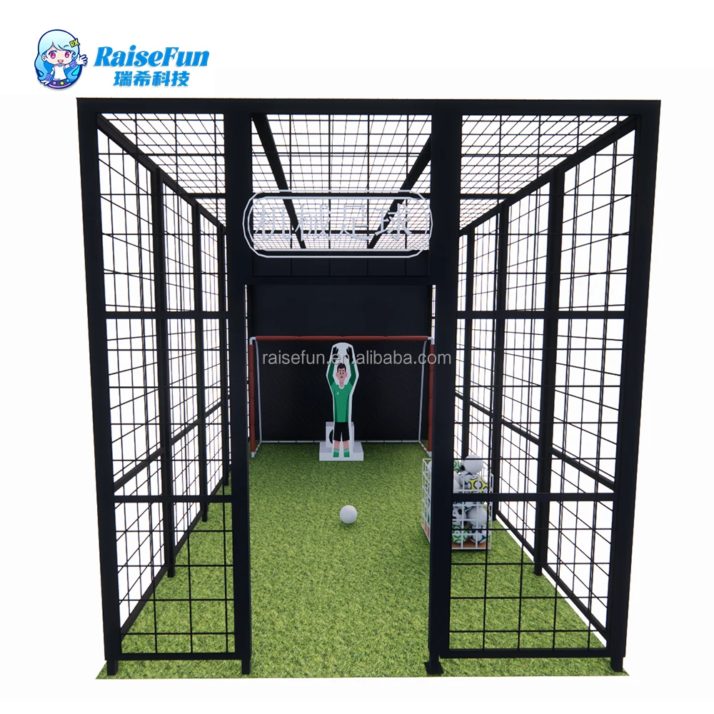 product raisefun soccer football simulator machine indoor sports game digital motion reality entertainment equipment arcade game room-0