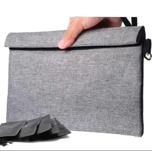 Premium Odor Proof Pouch Activated Carbon Lining Black Smell Proof Zip Bags