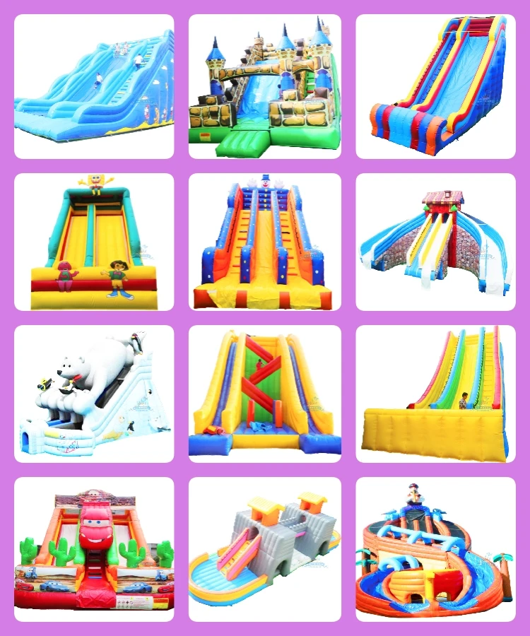 Inflatable Bouncer Jumping Castle Slide Commercial Bounce House With Slide Bounce House Water Slide Combo