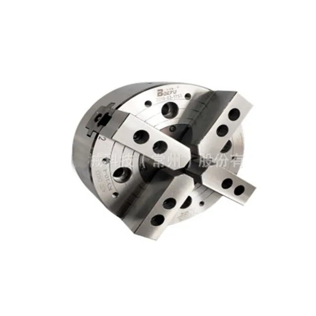 BDEFU hot selling  KT06-4 Stainless Steel 4 Jaw Hydraulic Chuck Cnc Lathe Power Chuck For Lathe