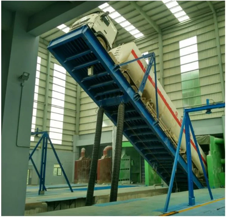 Modern Crane MC 100T Hydraulic Truck Tipping Platform 25Mx3M Table ISO/CE Certified Made in China