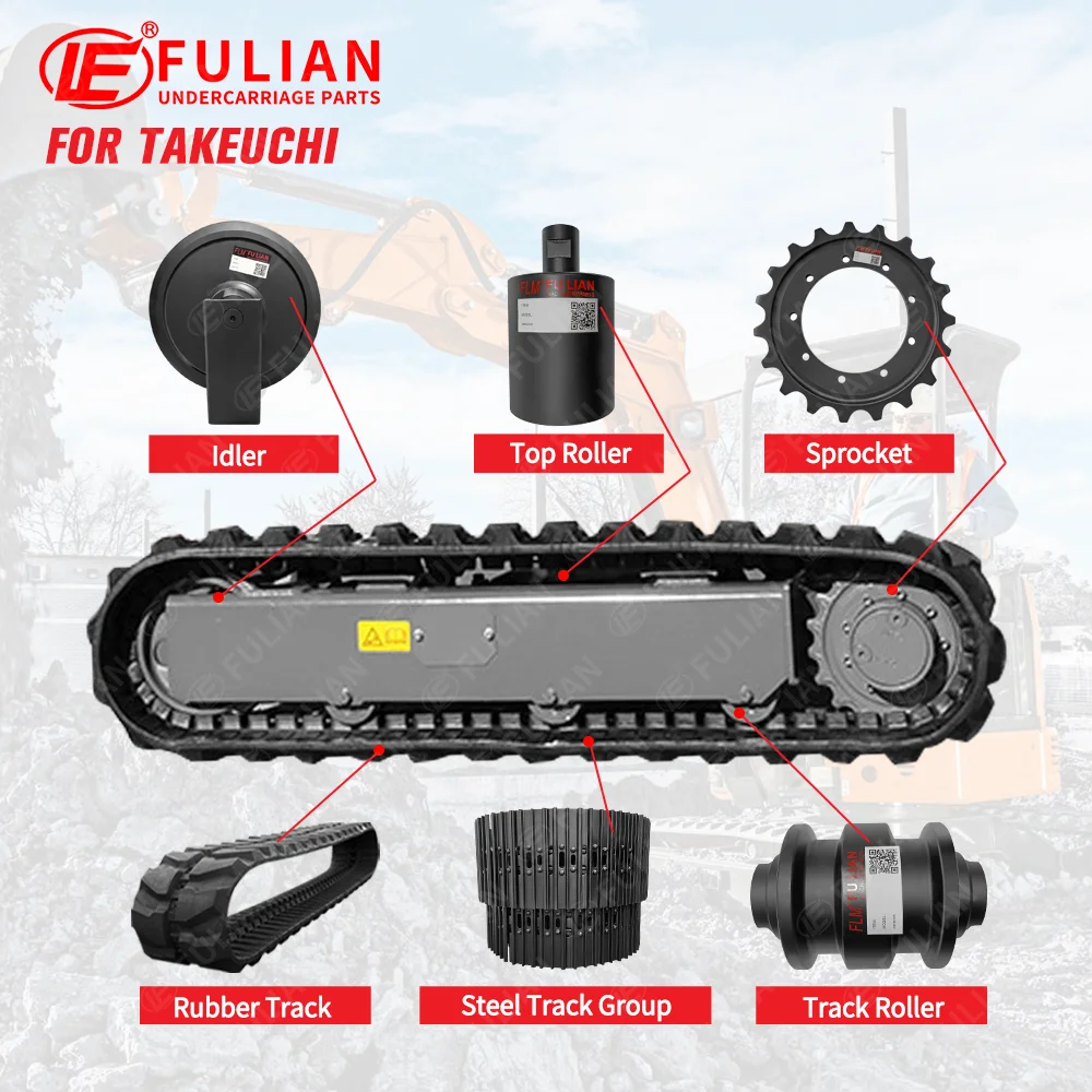 TB260 Carrier Roller C4723036 Top Roller for Takeuchi