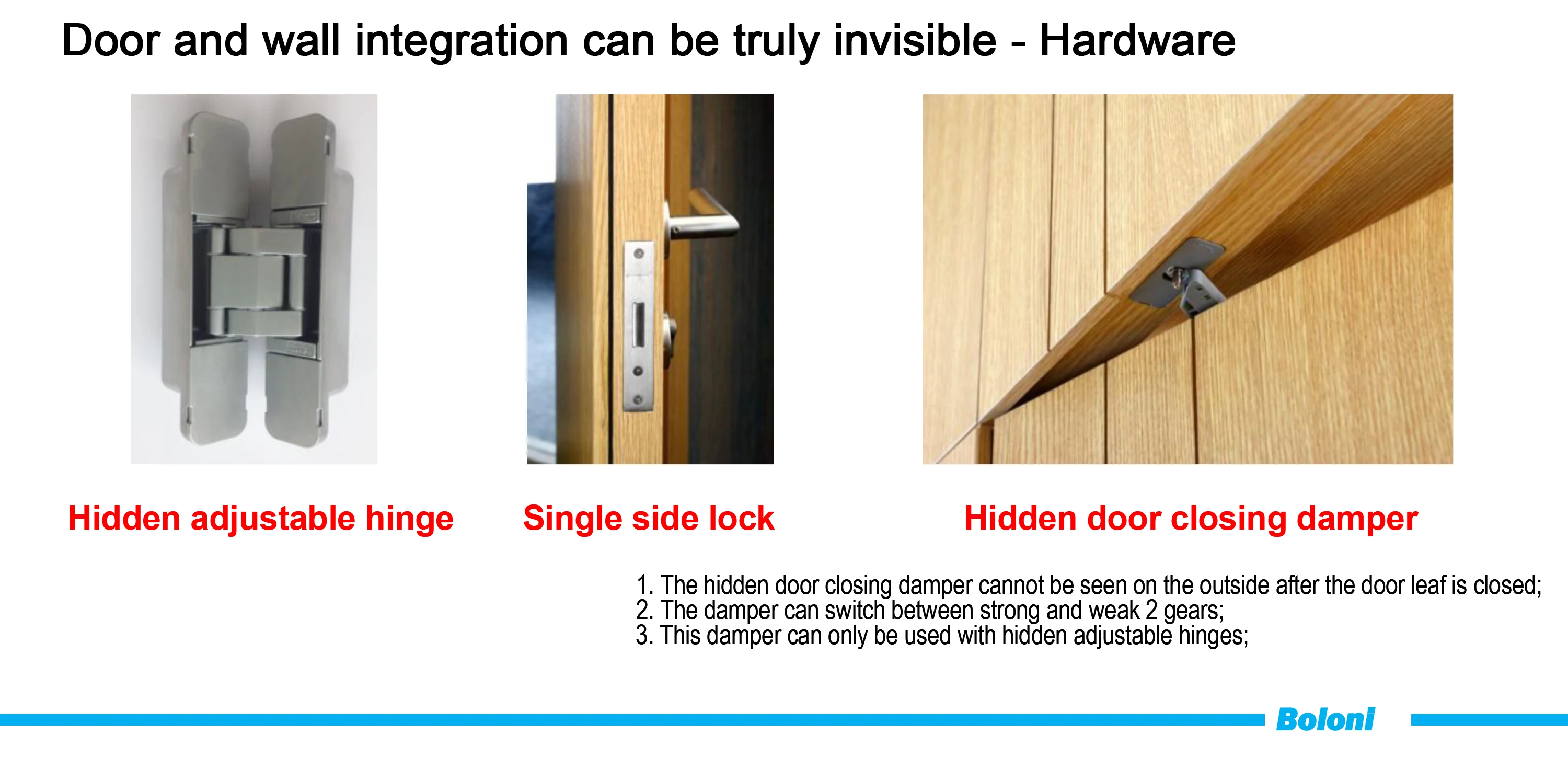 Modern Design Invisible Door Without Frame Oak Matte Painted Hidden