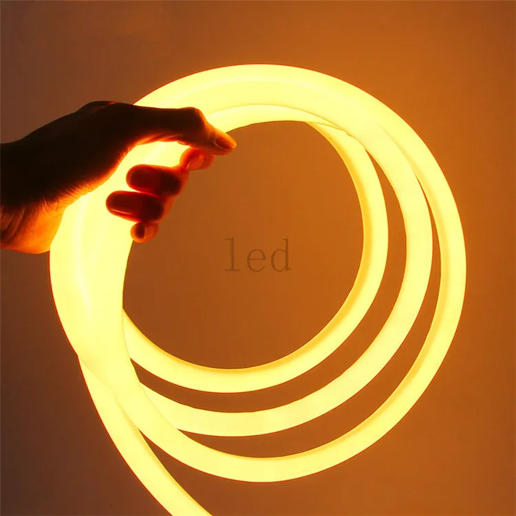 DC 5V SK6812 IC WS2812B Addressable Rainbow Flexible ARGB LED Strip Neon Rope Tube Light Silica Gel Soft Lamp IP65 Waterproof