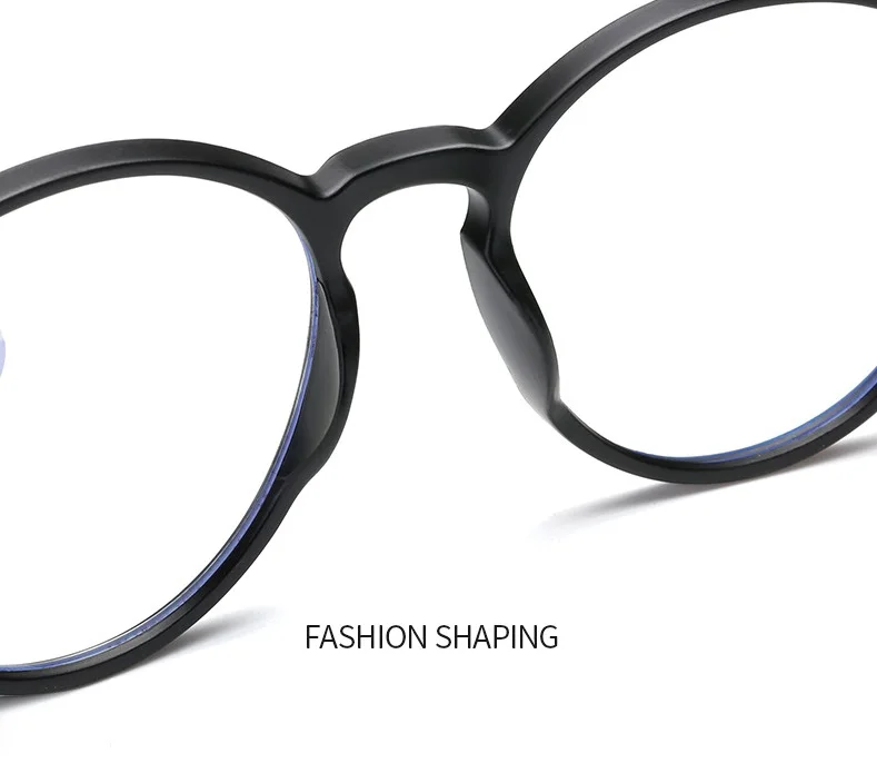 2022 New Design Classic Round Reading Glasses Anti Blue Light Luxury Men Women Glasses Reading 7906