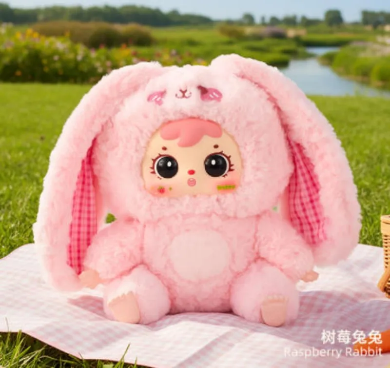 Wholesale 30CM Samuel 500% Rabbit Family Plush Dolls Blind Box