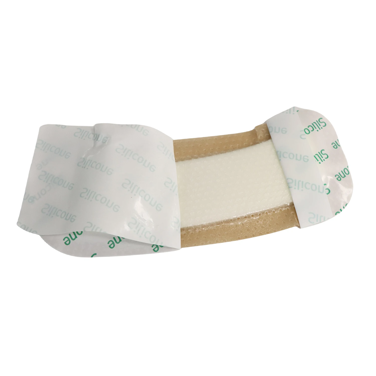 Bluenjoy Arc Shape Pressure Diabetic Foot Ulcer Silicone Foam Adhesive