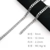 1 meter 9mm stainless steel NK chain