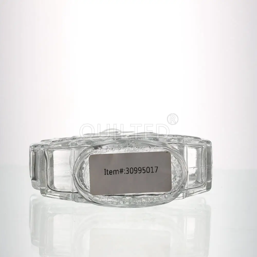 50ml 100ml 250ml Empty Maple Leaf Shaped Glass Syrup Bottle Glass Liquor Bottle With Screw Top