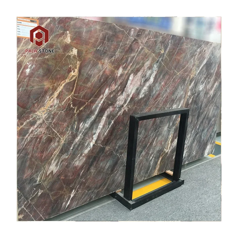 Luksusowe płyty i płytki z marmuru w kolorze Wenecja Czerwień