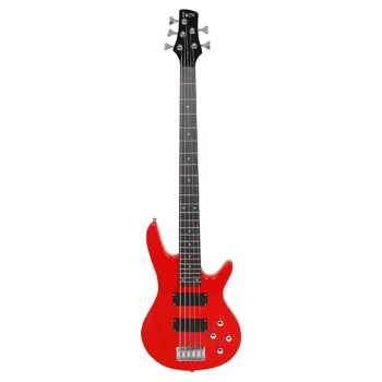 Beginner's Performance in Electric Bass -5-String Electric Bass IB Bass Rock Instrument