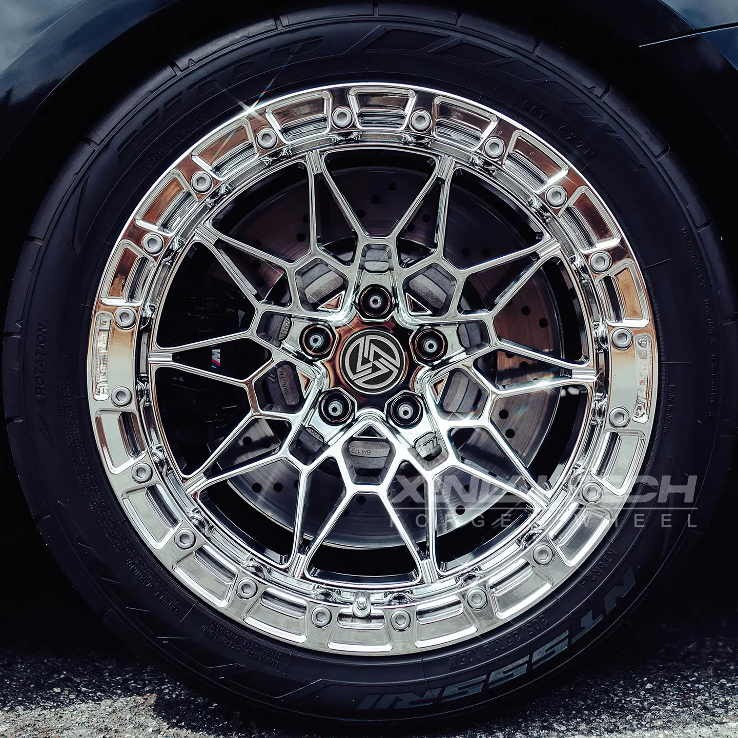 Custom Forged Mesh Alloy Wheels Deep Dish Polished Lip for BMW M Series Porsche Cayman Audi RS Audi S Models 5x112 5x114.3 5x120 - Image 6