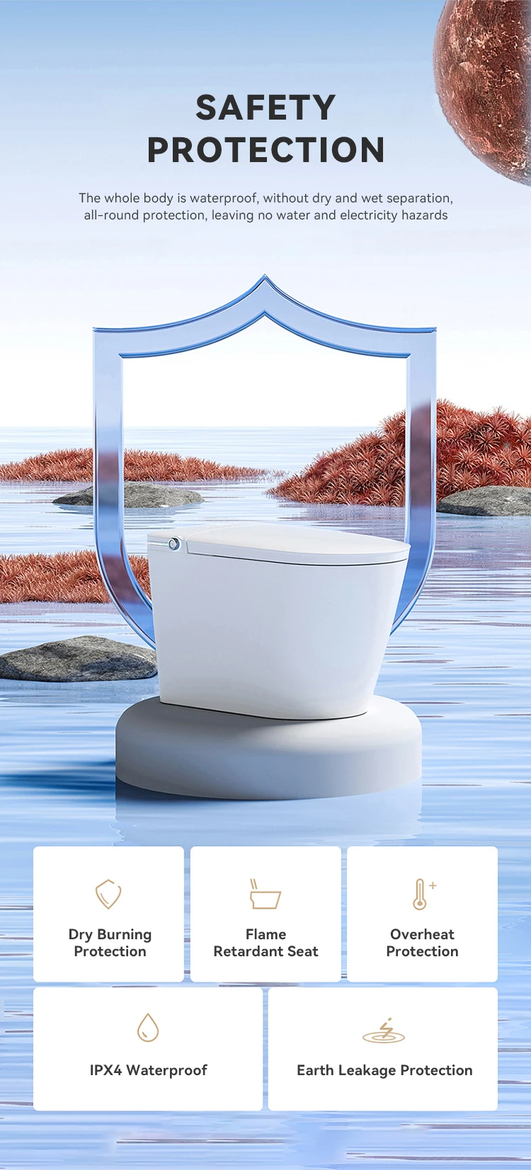 product high quality automatic flushing electric one piece toilet bowl intelligent inodoro bathroom wc smart toilet-30