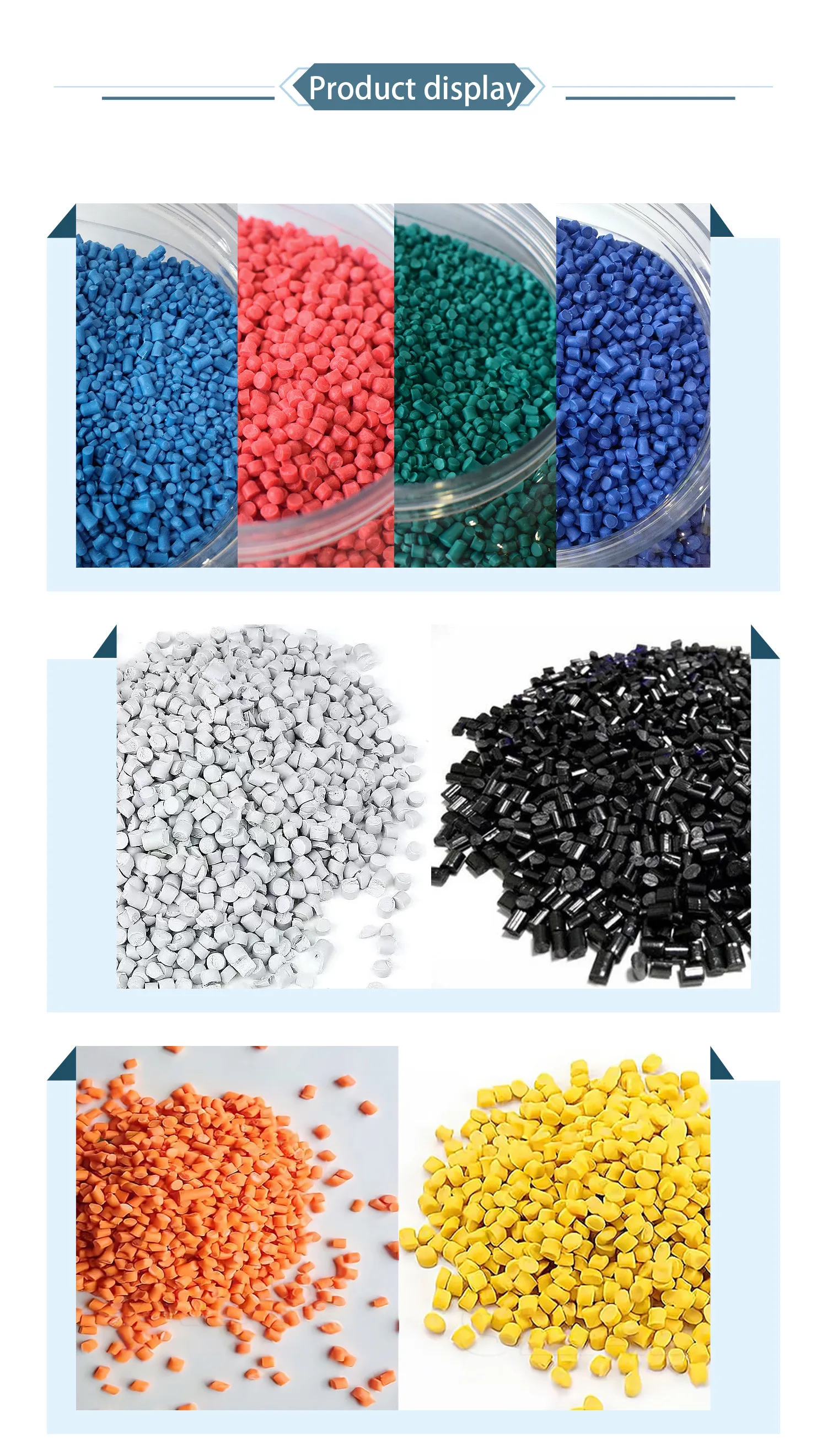 High Quality Soft Pvc Granules / Pvc Resin / Pvc Compound Plastic Raw