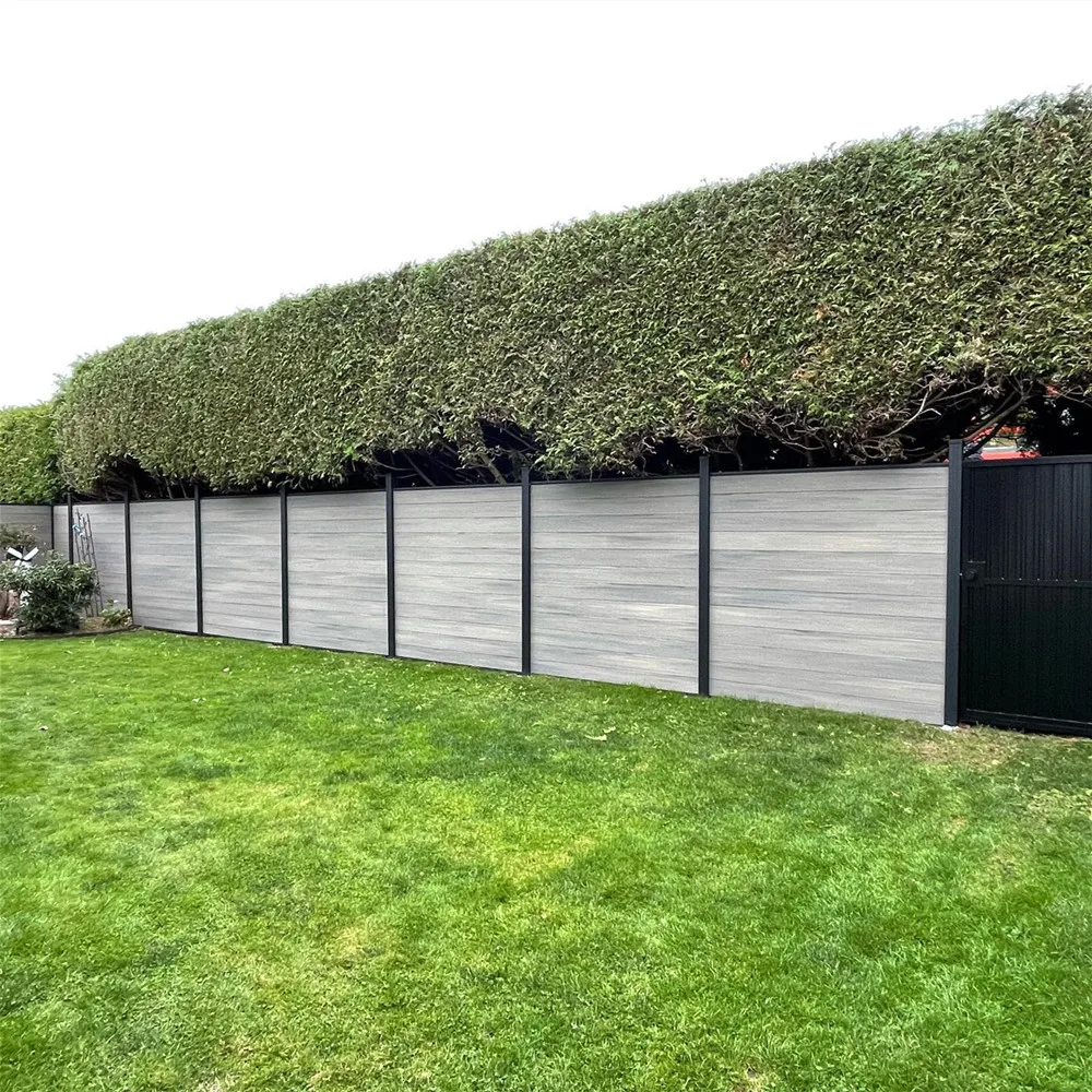 Composite Privacy Screens Fence Panel Terrace Garden Wood Plastic