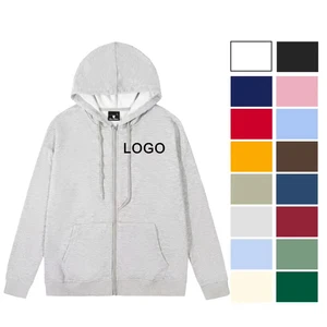Custom Logo Men's Casual Hooded Fleece Pullover Hoodie Popular Autumn Sportswear Long Sleeved Quick Dry Polyester/Cotton