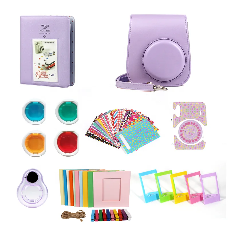 Белая пленка для Fuji Instax Mini11 мгновенный смарт-камера аксессуар Pu кожаная сумка