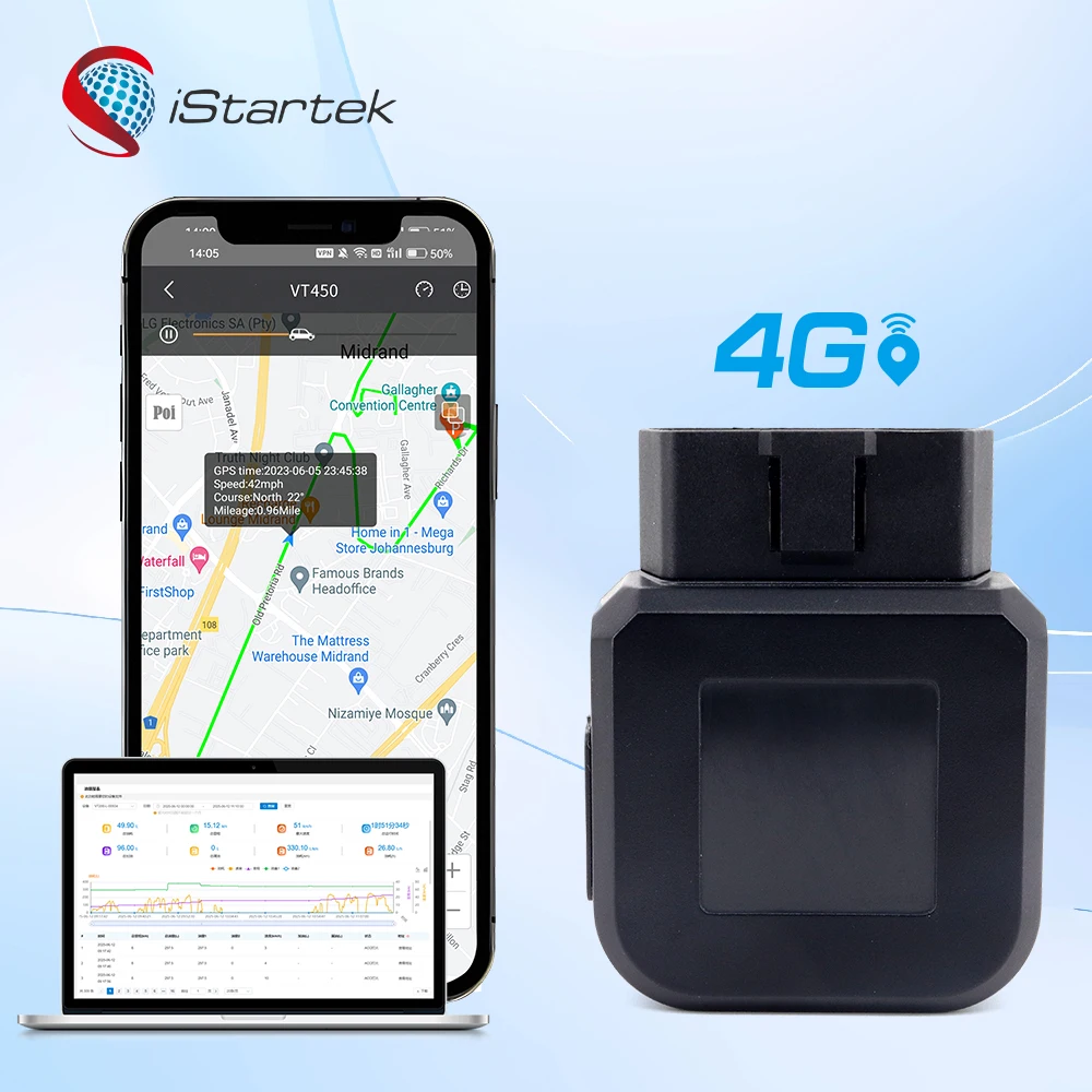 Obdii 2 Obd Ii Tracking Devices Vehicle Car GSM Diagnostics LTE 2G 3G 4G Obd2 GPS Tracker with Fuel Monitoring