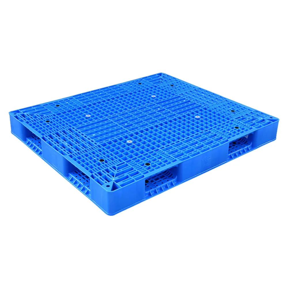 Heavy Duty Load Warehouse Rice Stacking Pallet Large Plastic Pallet with Double Beam 1200x1000x150 for Big Bag