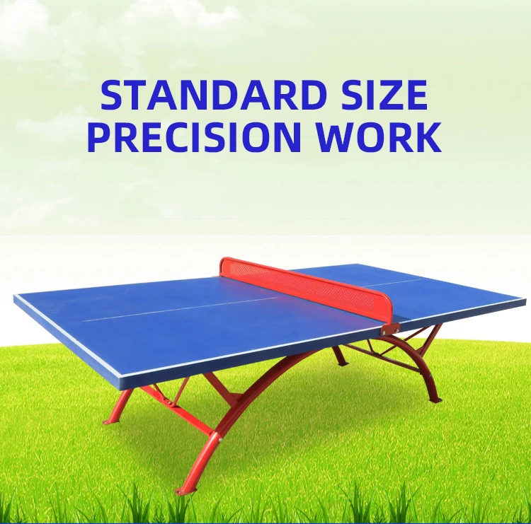 Factory Direct Sale Ping Pong Tables For Outdoor Indoor Use Movable And