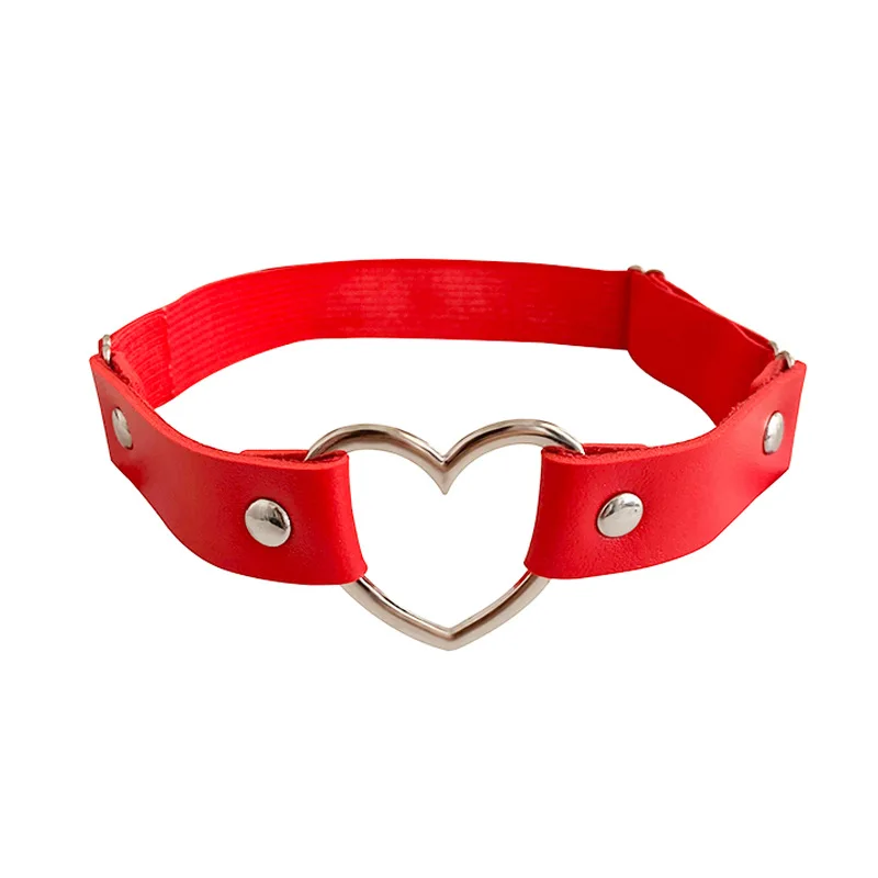 4 Ligas Ajustables De Corazón - Estilo Punk/Gótico Para Fiestas De Halloween