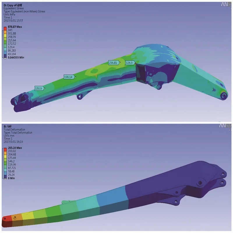 Demolition Arm Model The High Reach Demolition Boom & Arm for Excavator /bulldozer ...
