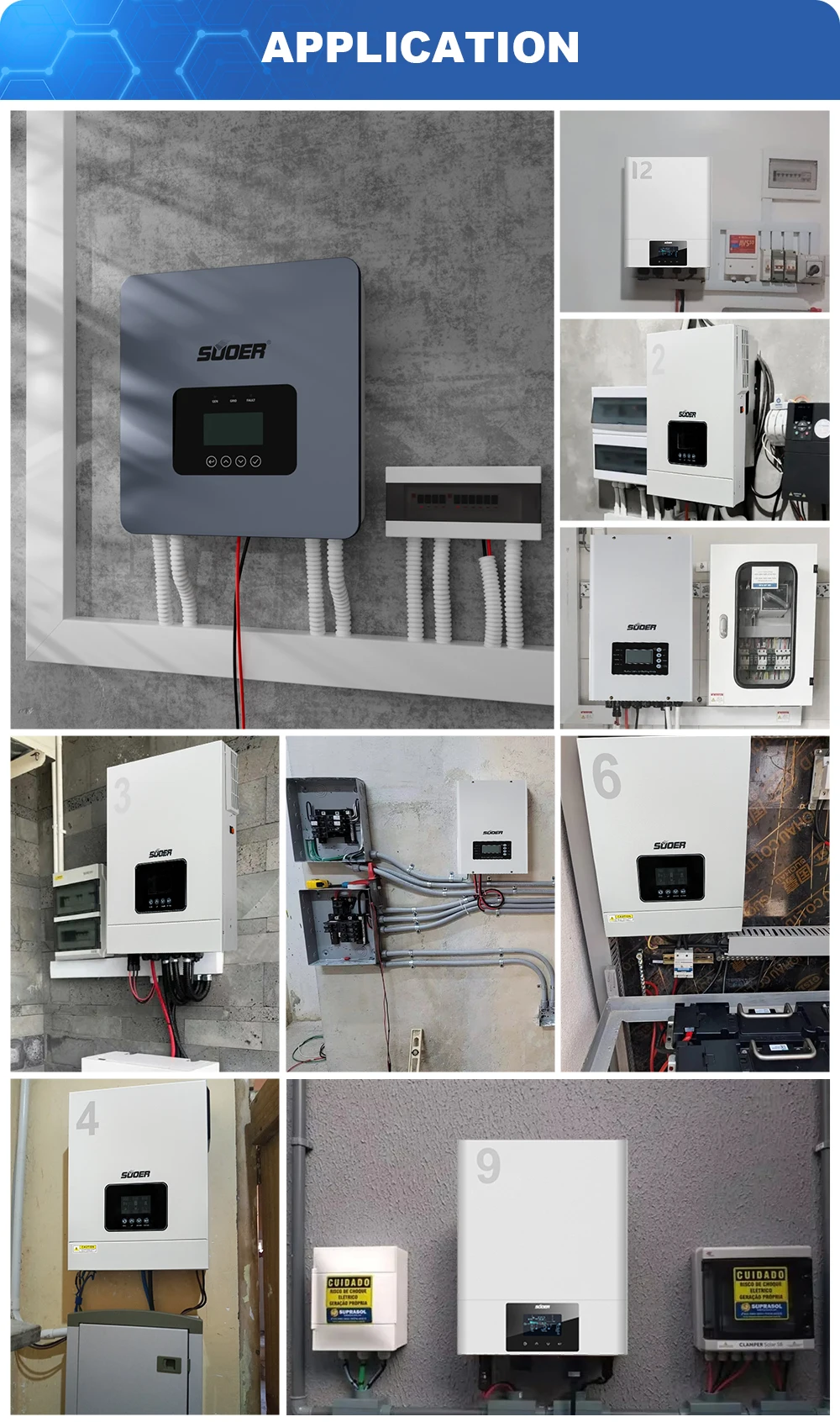 Suoer 48V 230V 5000VA off-Grid Solar Inverter - High Efficiency
