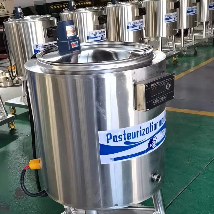 Beverage Milk Juice Electric Cooling Heating Sterilizer Pasteurizing Machine with Cooler