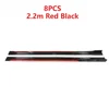 2.2m Red Black