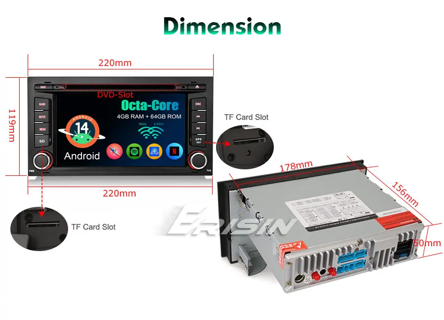 Auto Multimediasystem Für Seat Leon Mit Android 14 Und Gps_voghion.com