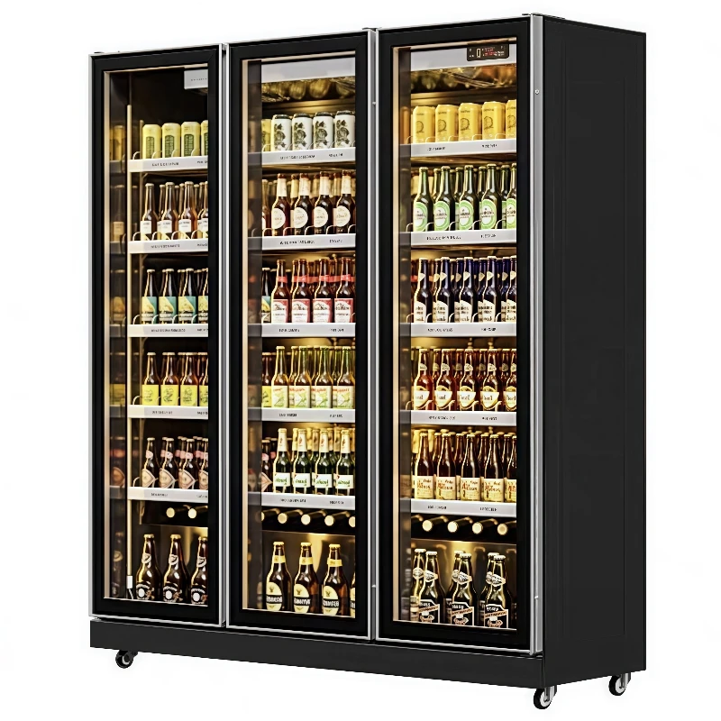 White Monster Energy Drink Fridge Efficient Cooling