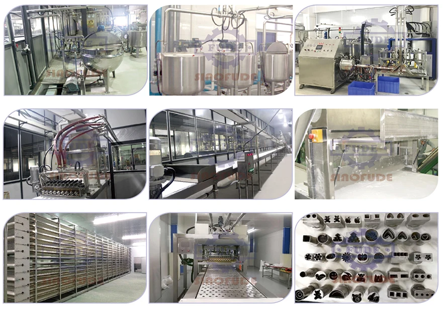 Marshmallow Making Machine/automatic Candy Extruder Production Line In