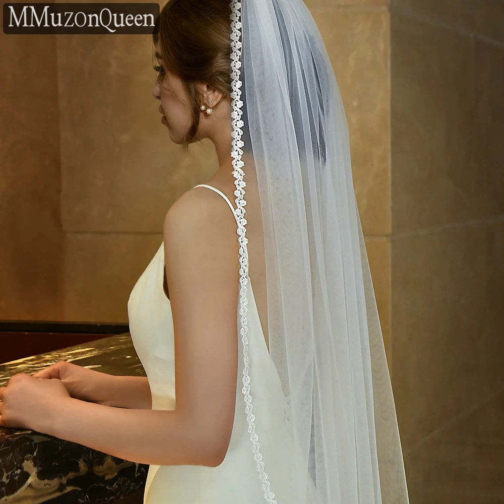 1pc Bridal Veil For Wedding Dress, Photography And Bachelorette