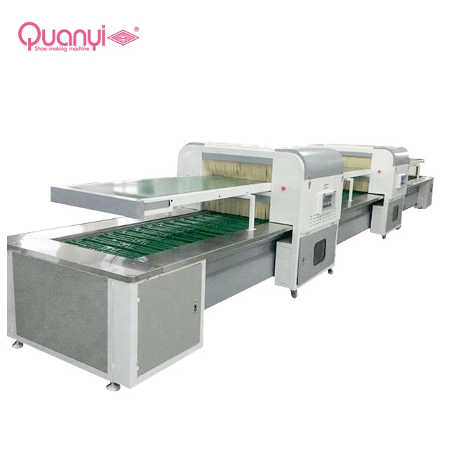 Shoe Assembling Line Conveyor Belt Sneakers Sport Shoemaking Production  Line Shoe Assembly Line for Shoes