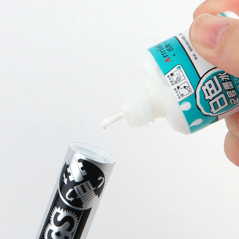 Хорошее качество белые маркерные чернила оптовые продажи заправляющие сухое стирание перманентные