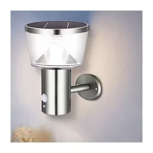 Vertak Solar Powered Classical Design Smart Stainless Outdoor Led Wall Lights Solar Power Wall Light