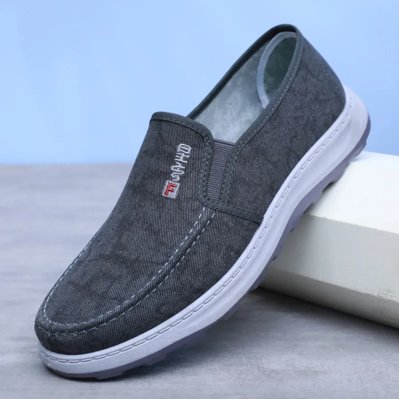 Soft Elastic PU Sole Lace up Shoes Lightweight Durable