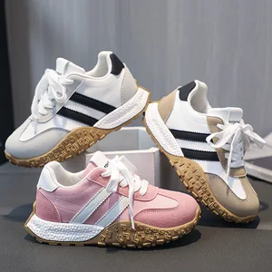 2026 Unisex New Fashion Casual Shoes Kids 2-12 Years Baby Soft PU Anti-slip Sole Hot Selling Summer Style Spring Autumn Walking