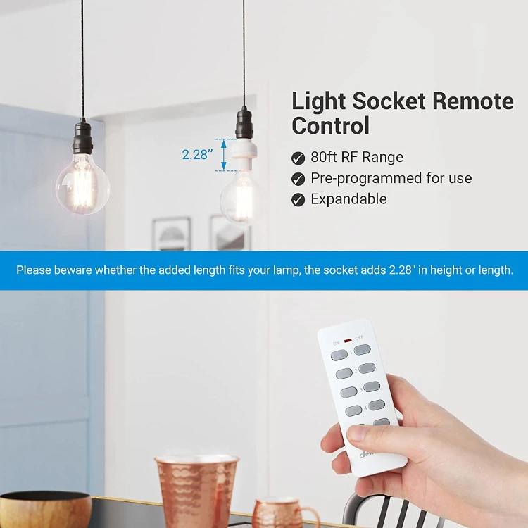 smart wifi bulb socket e26/e27 lamp