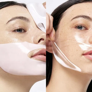 OEM Skincare Night Hydrogel Collagen Face Mask Beauty Firming Transparent Face Masking Sheet Korea Radiant Deep Collagen Mask
