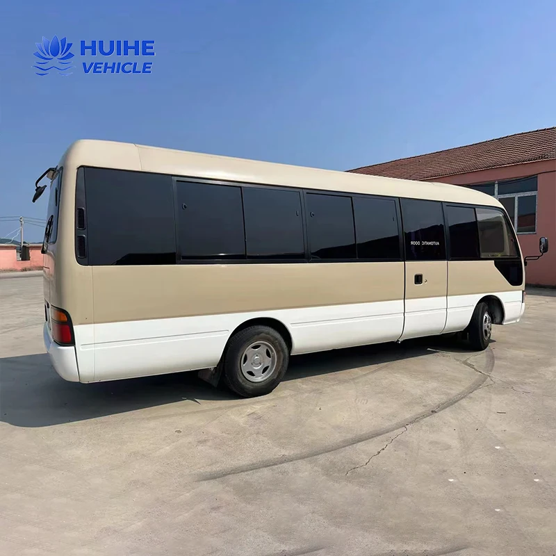 Euro 2 3 4 Used Mini Bus Coaster 30-Seater Diesel Manual Transmission Coster Voiture D'occasion Mini Bus