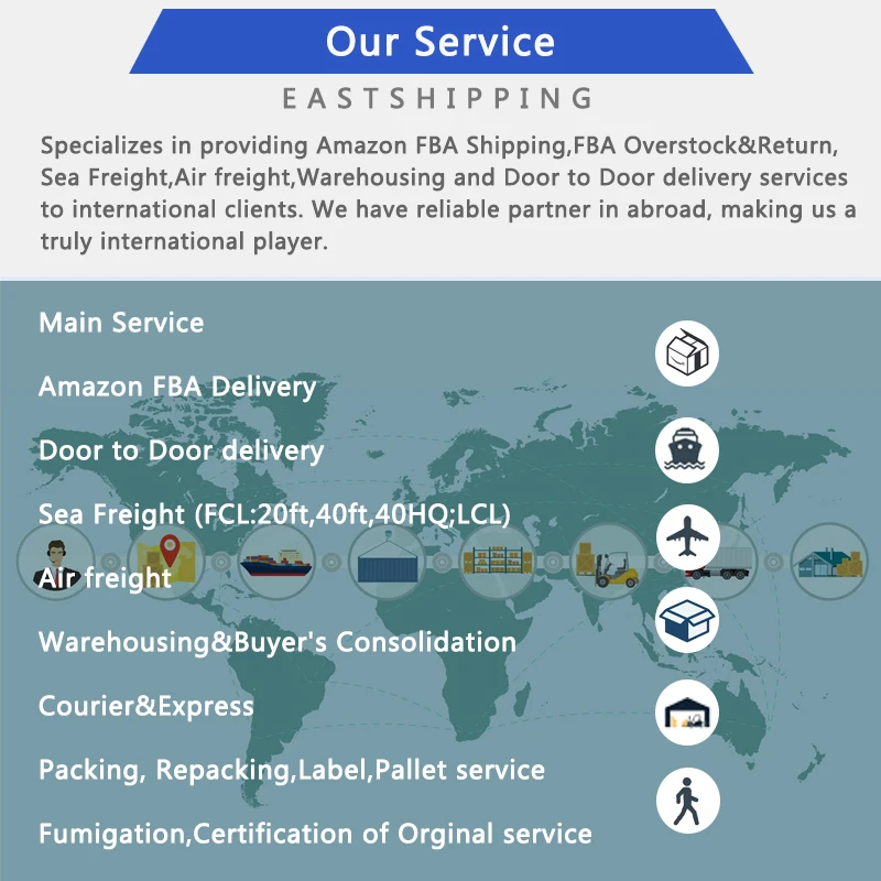 East Express Services Shipping Agent Russia Freight Forwarder DDP Double Clearance Tax To Russia