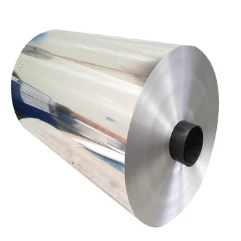 8011 Food Grade 35 32 40 Micron Aluminum Foil In Roll Jumbo 12cm Aluminium Foil Roll For Hookah Foil