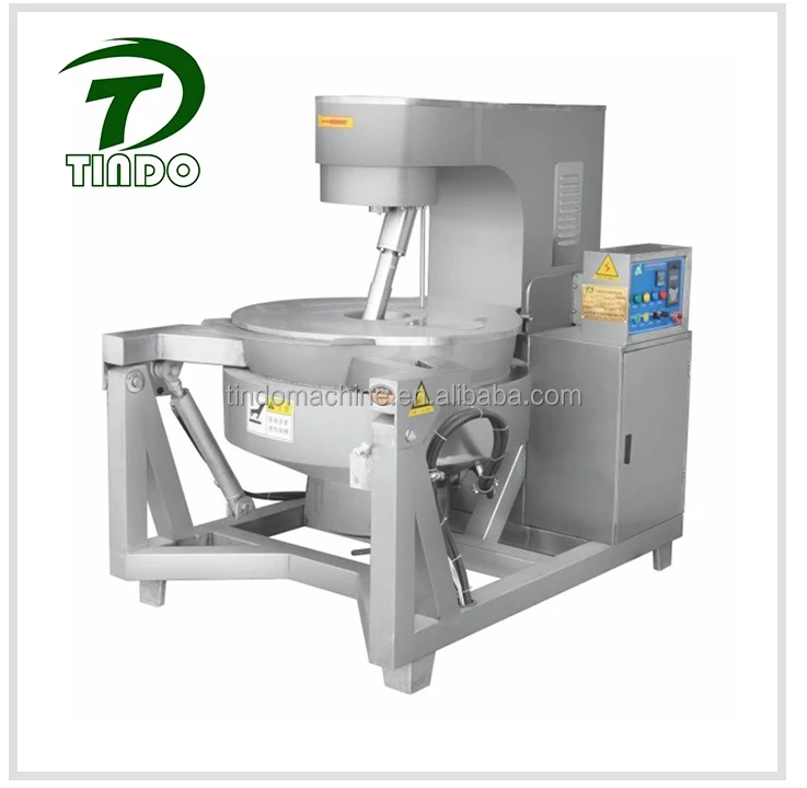 China Automatic Stirring Jacketed Mixer Curry Chili Bean Paste Cooking Pot Electric