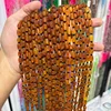 08 Matte Amber Irregular 5-8mm