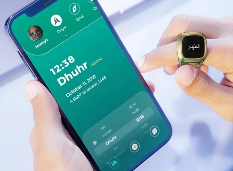 Iqibla Zikr Ring Smart Muslim Islamic Oem Electronic Zikir Counter